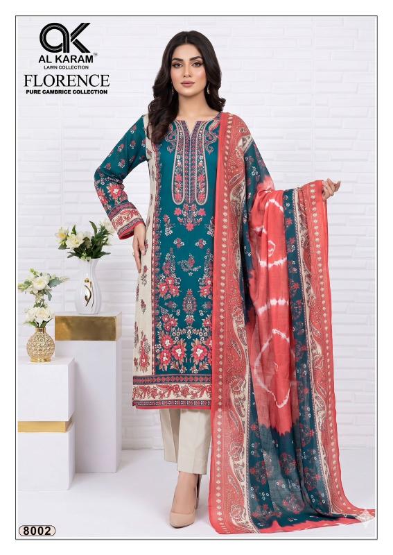 AL karam florence vol-8 designer salwar suit wholesaler in durg